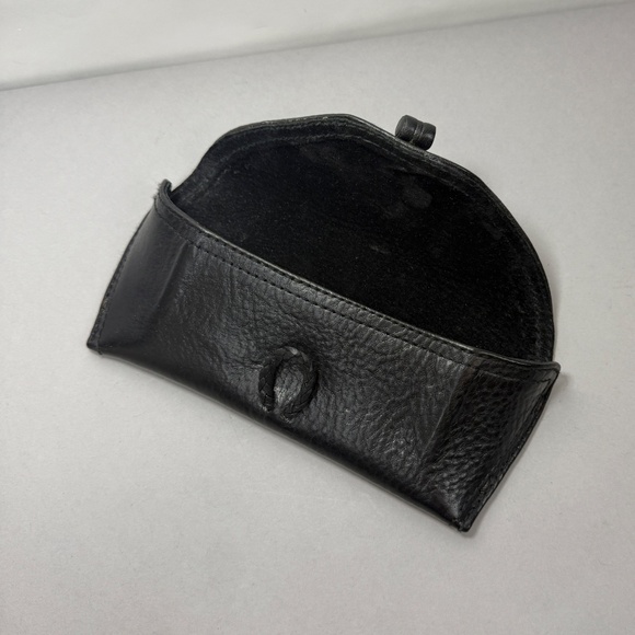 FRYE Black Leather Sunglass Case - Picture 3 of 7